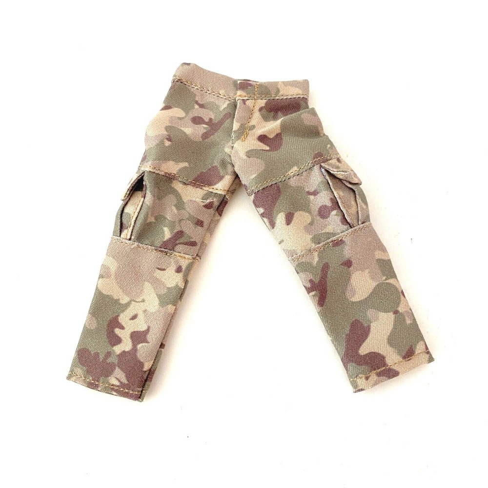 SU-MPT-CG-TAN: 1/12 Camo Cargo Pants for 6″ Vtoys Mezco ML Muscular body – TAN