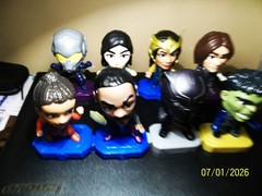 mcdonalds happy meal toys Marvin avengers . 8 pcs lot . 2020-2019 clean