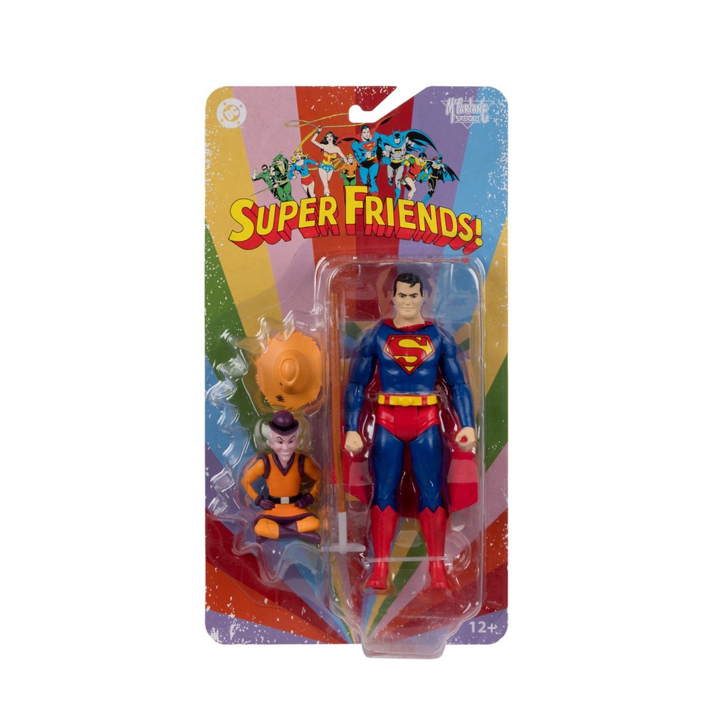 McFarlane Superman and Mr. Mxyzptlk (DC Retro: Super Friends) 6″ Figure