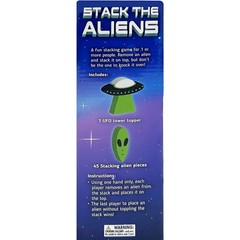 Stack the Aliens – Dexterity Aliens Gag Gift Game for Family, Adults, and Child