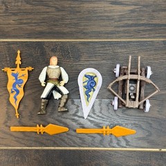 Hasbro Kenner Dragon Heart KING EINON Figure Charging Crossbow Blaster 1995