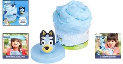 8 Oz. Bluey Cloud Slime – Fluffy Blueberry Sensory Fun with Rainbow Mix-Ins