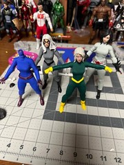 1/12 female one piece body suits , marvel legends, mezco type bodys