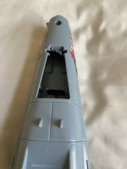 Vtg 1986 Hasbro G.I. Joe X-30 Gray Conquest Fighter Jet Aircraft Toy Airplane