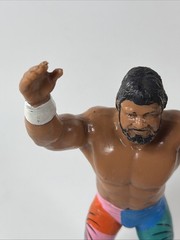 WWF LJN Superstars 1989 Haku Black Card Wrestling Action Figure WWE