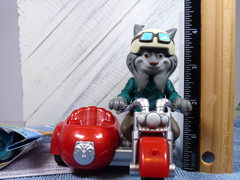 Disney Zootopia 2 Pawbert Lynxley Gary De Snake Motorcycle Sidecar Toy NEW! – L3
