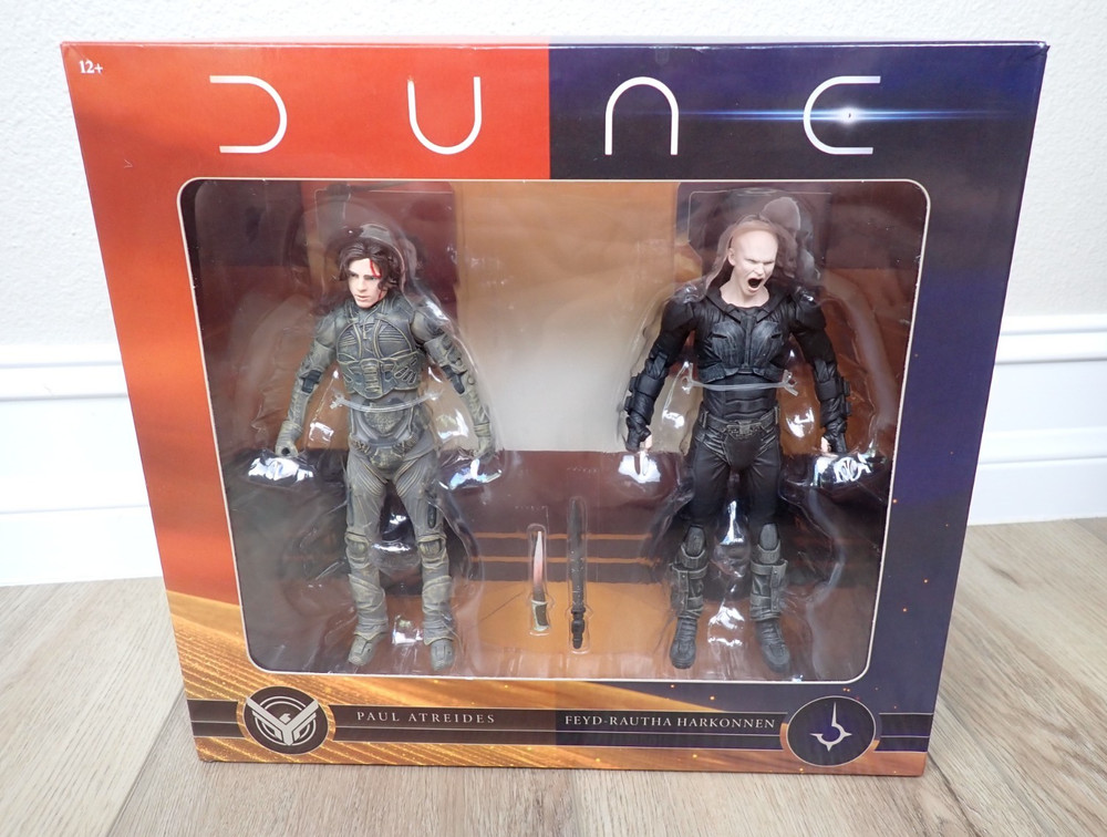NEW DUNE 2 MCFARLANE LEGENDARY PAUL ATREIDES FEYD RAUTHE TOY FIGURE SET