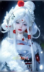 1/4 Shuga Fairy Crane Cos Girl With Clothes Ball-jointed Doll Action Figure