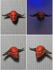 Only Head Painting Memory Toys Fit Bloody Hands Morlock A Ver 8 in NO Figure