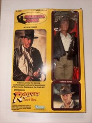 INDIANA JONES 1981 KENNER VINTAGE 12″ RAIDERS OF THE LOST ARK ACTION FIGURE BOX