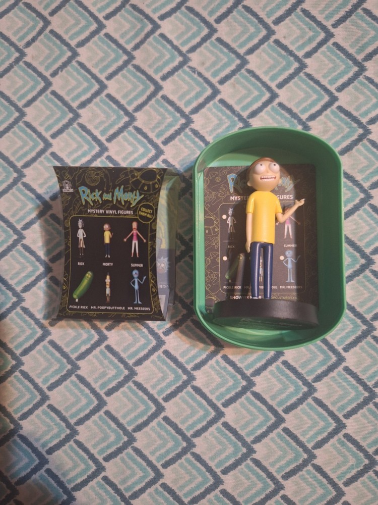 Rick And Morty, Mini Action Figure Blind Box Culture Fly – Morty OPENED NEW