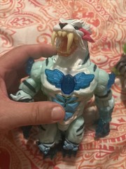 Lot of 2 Mr. Beast Lab Figures: 2 Different Tigers They Light Up And Have Sound
