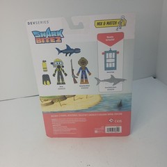 Roblox DevSeries Shark Bite 2 Shark Cage Figure Set W/Exclusive Virtual Code NIB