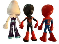 Lot of 11 Modern Spider Man Toys Mixed Lot Get everything you see pictured!