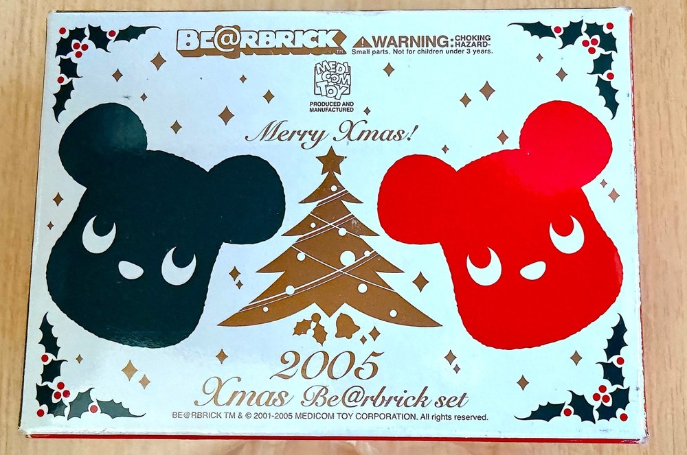 Be@rbrick Christmas – 2005 set unopened.