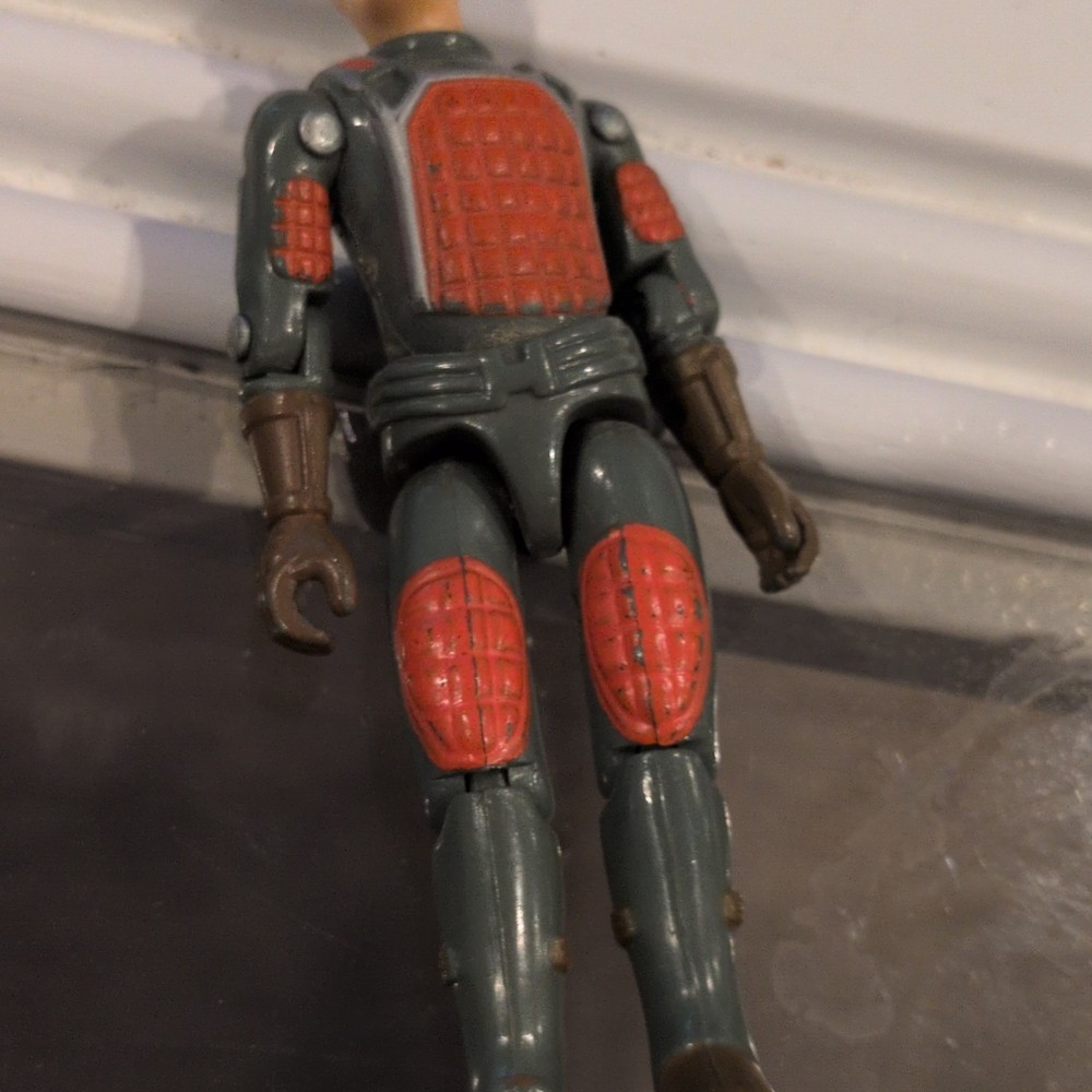 Hasbro Vintage 1992 Gray/Red/Brown Action Figure, Plastic, 1990s