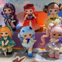 genuine Ziyuli v5 Dazzling Gem Series pvc Blind Box Cute Ziyuli Action Figure
