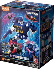 BLOKEES Transformers Action Edition 03 Soundwave Model Kit Lights & Sound
