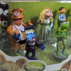 Disney Store Muppets Most Wanted Figurine Playset 7 Figures Cake Toppers