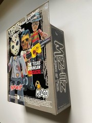 2002 Cinema Of Fear Jason Freddy Leatherface Mini Figures Horror Mezco Mez Itz