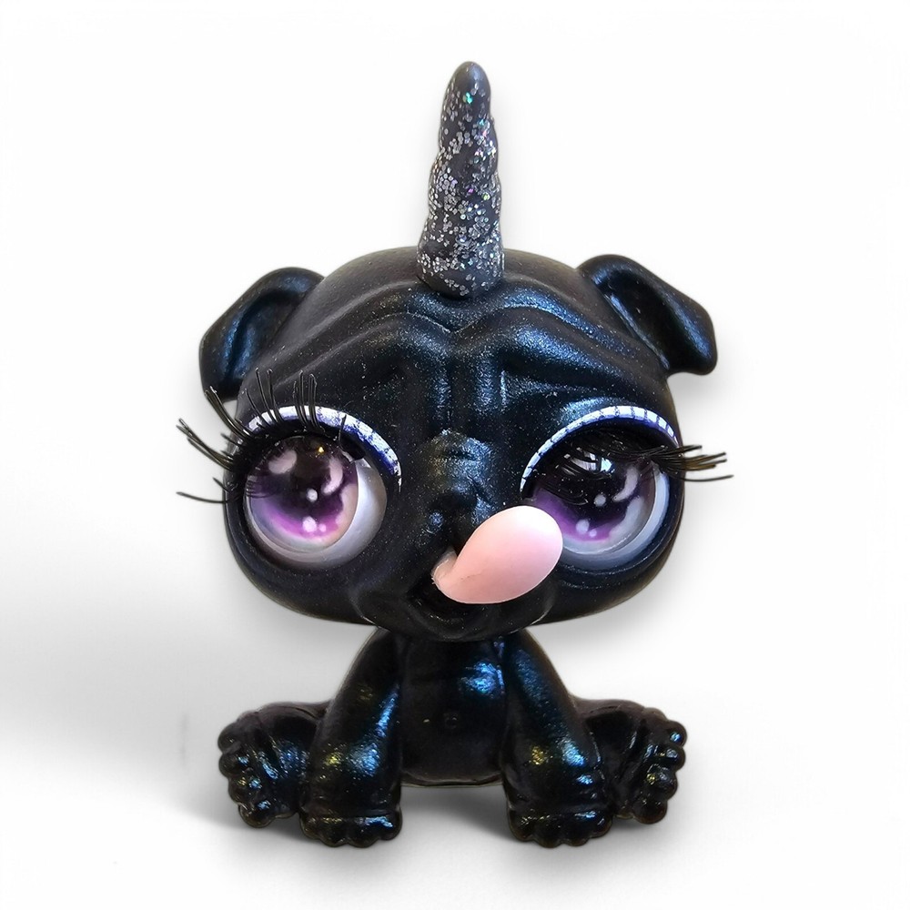 MGA Entertainment Poopsie Cutie Tooties Surprise Rolls Pug Dog Black Tongue Out