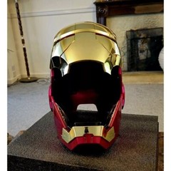 Autoking Iron Man Helmet MK5 1/1 Voice-controlled Mask Transform Cosplay Prop US