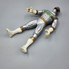 1998 Bandai Power Ranger Silver Space Ranger Figure Only