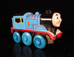 Lot of 7 Train Cars, 5 Thomas the Tank Engine Plastic, Die Cast Metal