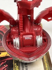 Bakugan Meta Dragonoid Haos & Pyrus Lot Mechtanium Surge G-Change 1000G Red