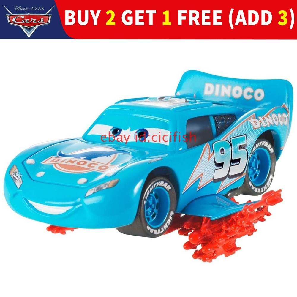 Mattel Disney Pixar Cars No.95 Flying Lightning Storm McQueen 1:55 Alloy Toy Car
