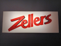 Retro Zellers logo 10″ lightbox sign zellers Canada Light Box Display