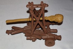 VTG 1975 Planet of the Apes Battering Ram 100% complete & Throne Playset Movie