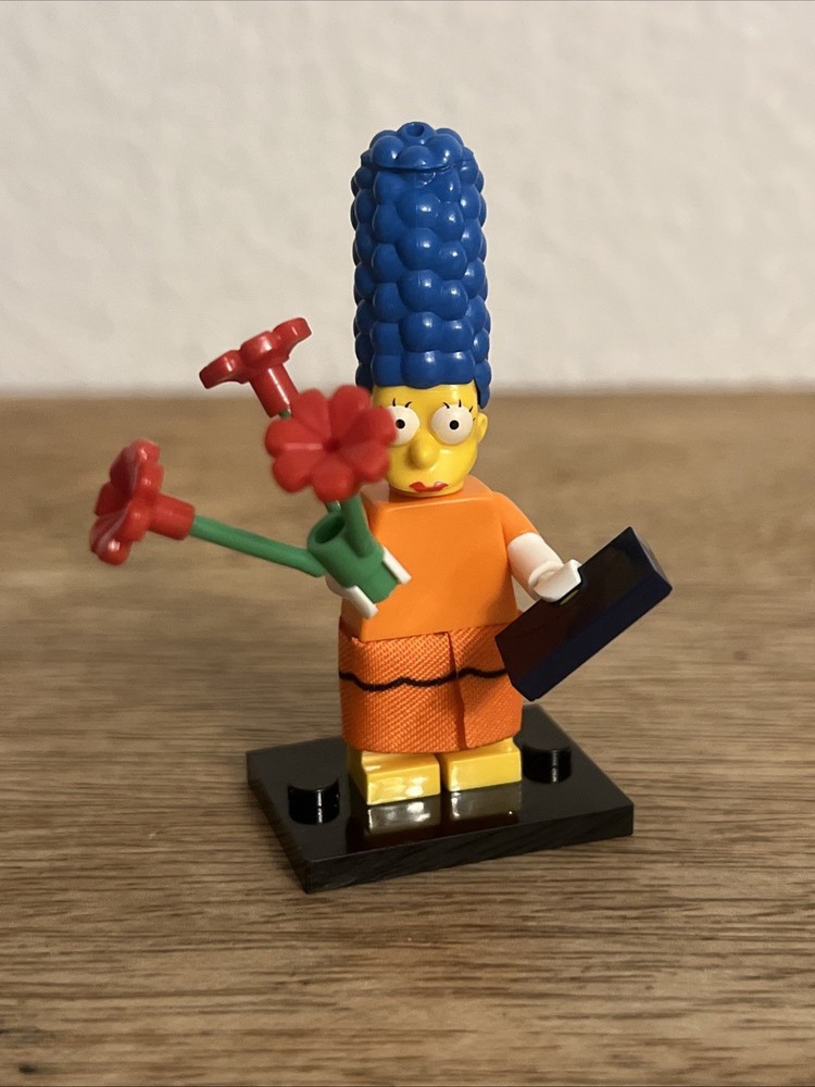 Marge Simpson The Simpsons Block Mini 2.5” Figure Abs Plastic Toy