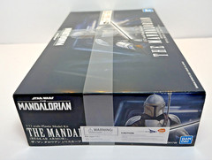 Bandai Spirits 1/12 scale plastic model kit of The Mandalorian in Beskar Armor