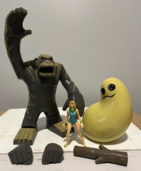 The Herculoids Diorama 3 Box Figure Set – Hanna Barbera – Toynami – Zok Tundro