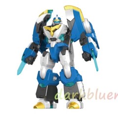 Miniforce Super Cops Jet Cop Head Badge Police Transformed Robot Toy 16.5cm