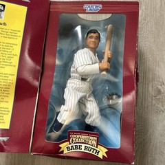Babe Ruth Starting Lineup MLB 1996 Cooperstown Collection 12” Fully Poseable NEW