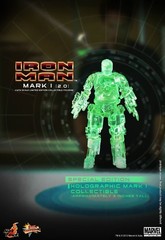 New/ HOT TOYS IRON MAN MARK I 2.0 Exclusive MMS168 (2012 SIDESHOW) 1/6 Figure