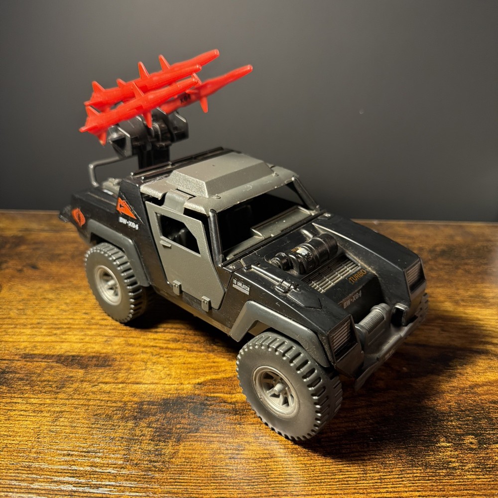 1984 GI JOE Cobra STINGER 4WD Jeep 99% Complete Hasbro ARAH Vintage Vehicle