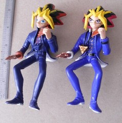 Yu-Gi-Oh Kazuki Takahashi Yami Yugi 6″ Mattel & RARE Unbranded Lightup Figures