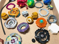 Beyblade Lot Metal & Plastic Parts Pieces, Launcher Action Game