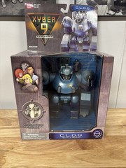 1999 Bandai C.L.O.D. Xyber 9 New Dawn CLOD Battle Robot 1st Jack & Mick Figures