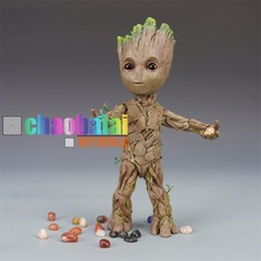 Guardians of the Galaxy Groot Action Figure Baby Groot HT 1:1 Model Toy Box NEW