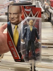 WWE Paul Heyman Series 63 Wrestling Figure Bloodline Wise Man Advocate Manager
