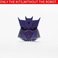 3D Printed Painted Head Sculpt Upgrade Parts DIY Fit for Truck Action Figure