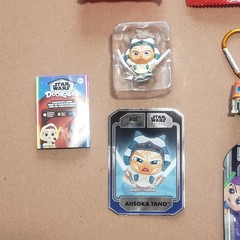 11 New STAR WARS Disney DOORABLES MINIFIGURES & Loose HYPER PEEK + Clip-On LOT