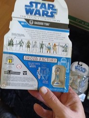 Star Wars Build a Droid R7 T1 3 Parts With Action Figures