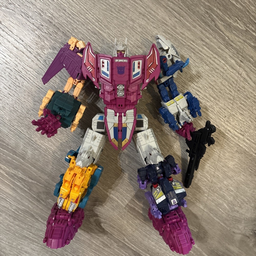 Transformers Power of the Primes Abominus Complete Combiner Wars + Upgrade Kit