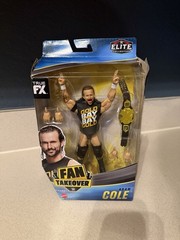 WWE Mattel Elite Fan Takeover: Adam Cole Amazon Exclusive Figure DMG PKG