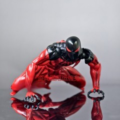 CT Mess Toys Shadow Ver Scarlet Spider-Man Kaine Parker Action Figure Toy Boxed